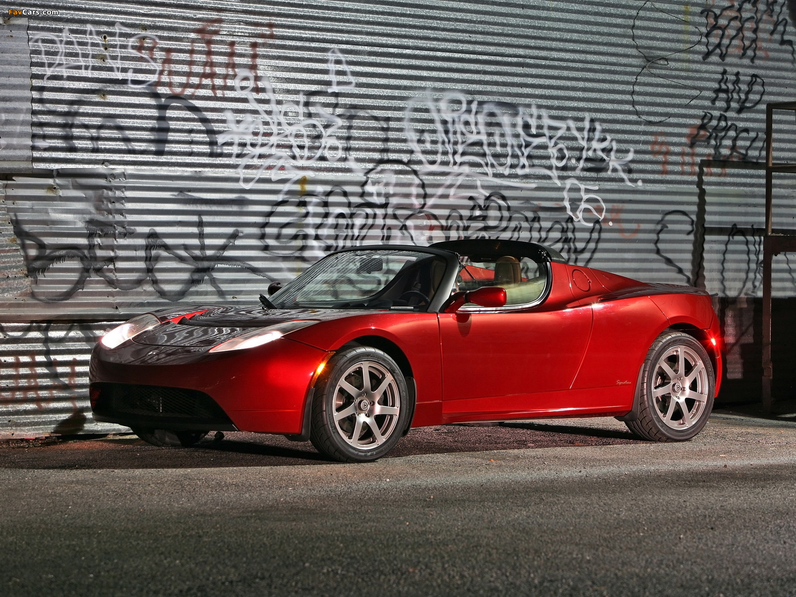 Tesla Roadster 2007–10 wallpapers (1600 x 1200)
