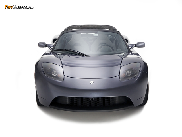 Tesla Roadster 2007–10 wallpapers (640 x 480)