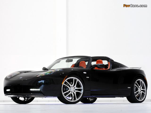 Brabus Tesla Roadster Sport 2008–10 wallpapers (640 x 480)