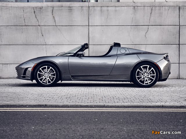 Tesla Roadster Sport 2010 wallpapers (640 x 480)