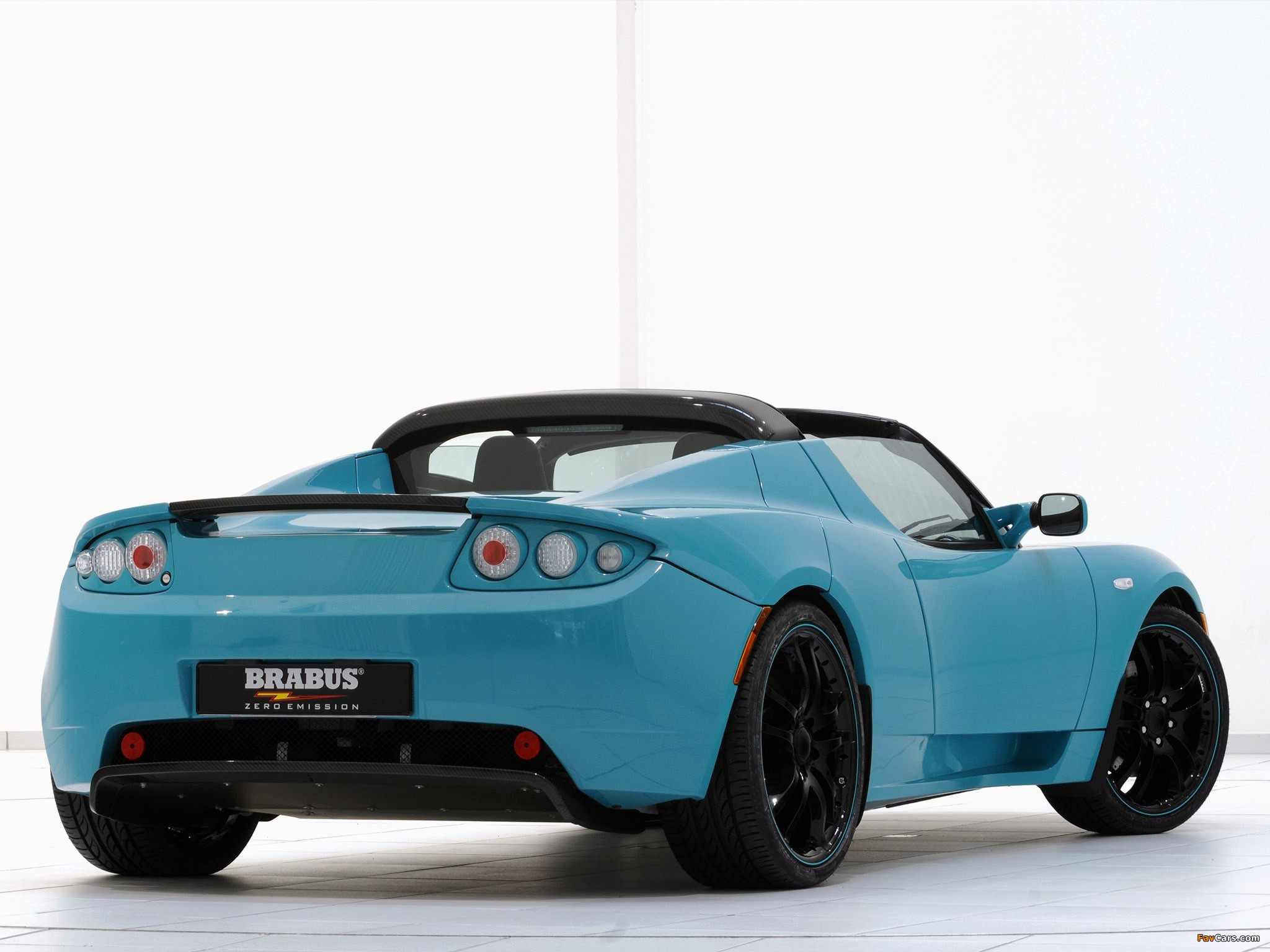 Brabus Tesla Roadster Sport Green 2010 wallpapers (2048 x 1536)