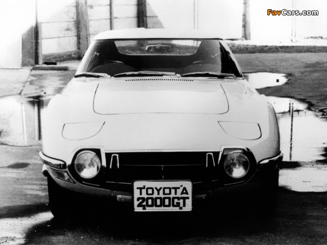 Photos of Toyota 2000GT Prototype (280A/I) 1965 (640 x 480)