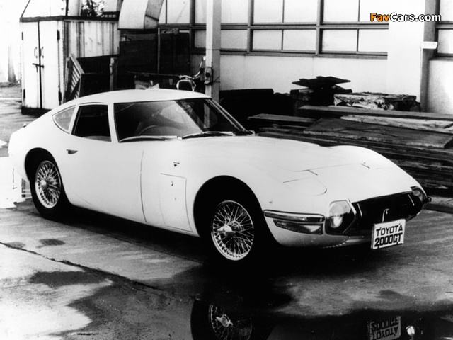 Pictures of Toyota 2000GT Prototype (280A/I) 1965 (640 x 480)