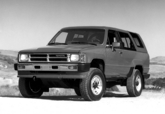 Images of Toyota 4Runner 1986–89