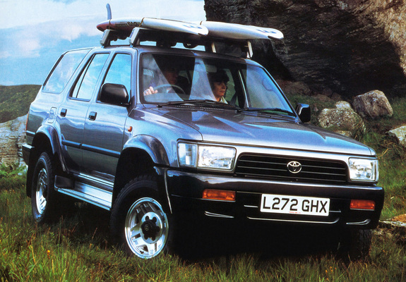 Images of Toyota 4Runner 5-door UK-spec 1992–95