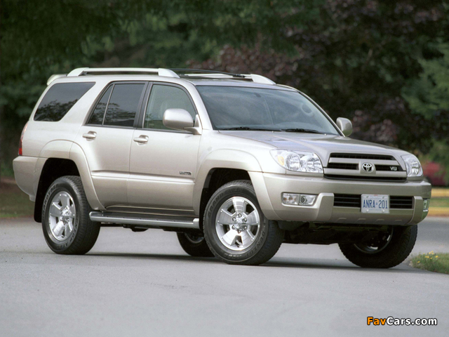 Images of Toyota 4Runner Limited 2003–05 (640 x 480)