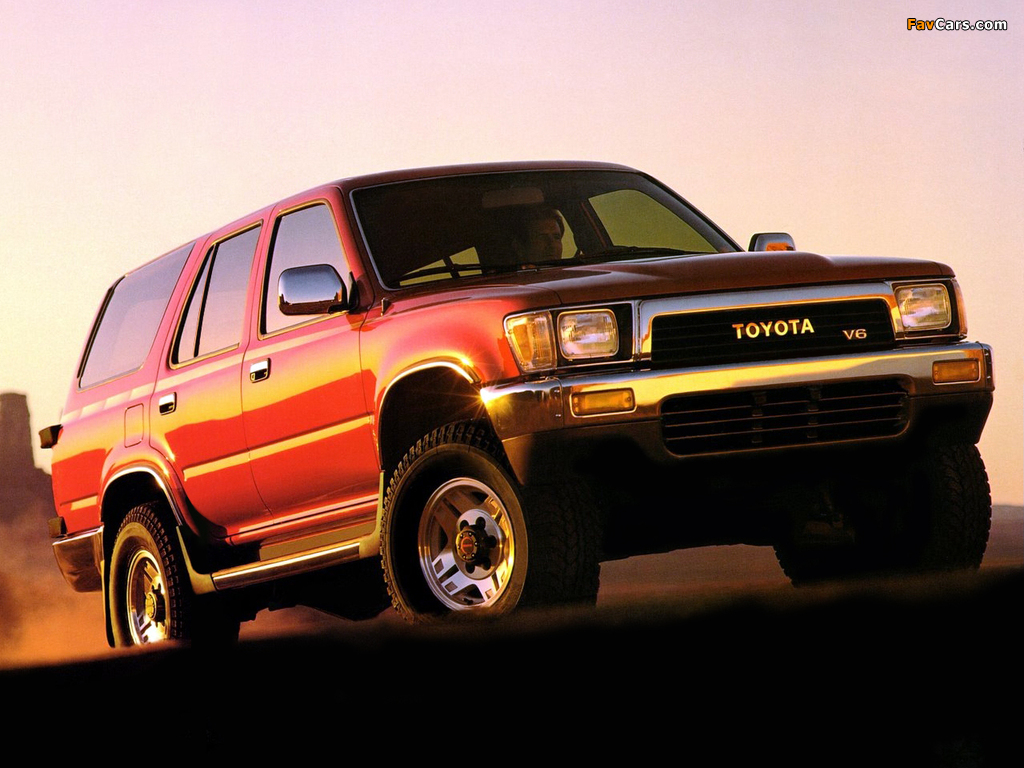 Photos of Toyota 4Runner 5-door US-spec 1989–92 (1024 x 768)