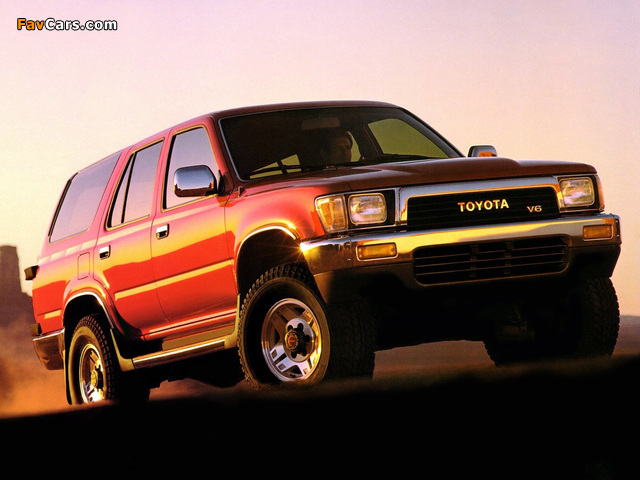 Photos of Toyota 4Runner 5-door US-spec 1989–92 (640 x 480)