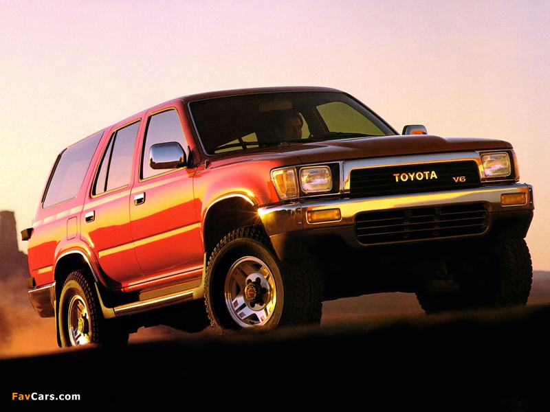 Photos of Toyota 4Runner 5-door US-spec 1989–92 (800 x 600)
