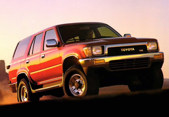 Photos of Toyota 4Runner 5-door US-spec 1989–92