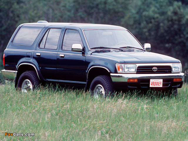 Photos of Toyota 4Runner 5-door US-spec 1992–95 (640 x 480)