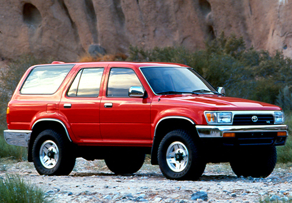 Photos of Toyota 4Runner 5-door US-spec 1992–95