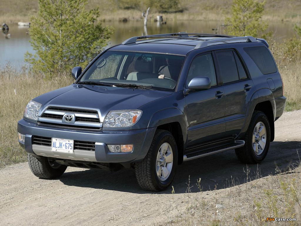 Photos of Toyota 4Runner Limited 2003–05 (1024 x 768)