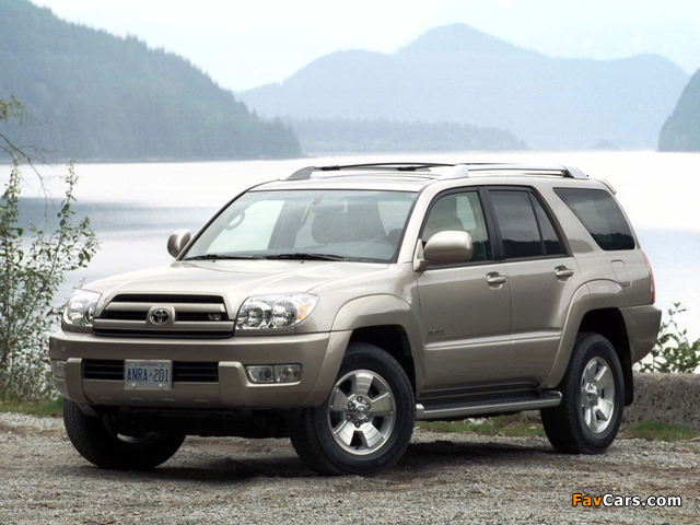 Photos of Toyota 4Runner Limited 2003–05 (640 x 480)