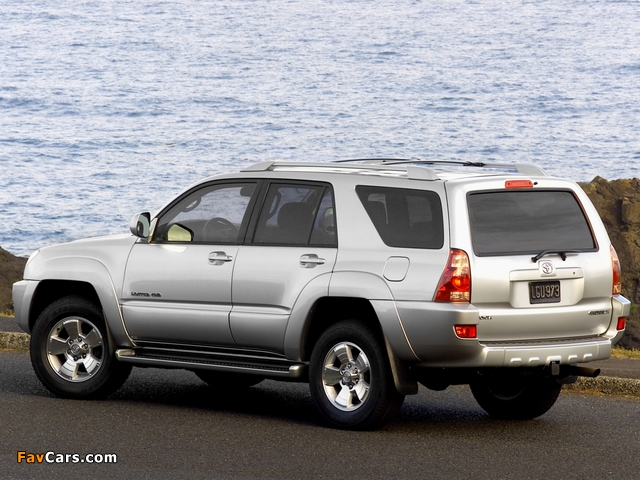 Photos of Toyota 4Runner Limited 2003–05 (640 x 480)