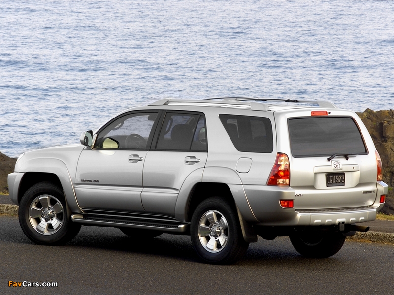Photos of Toyota 4Runner Limited 2003–05 (800 x 600)