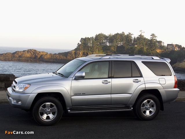 Photos of Toyota 4Runner Limited 2003–05 (640 x 480)