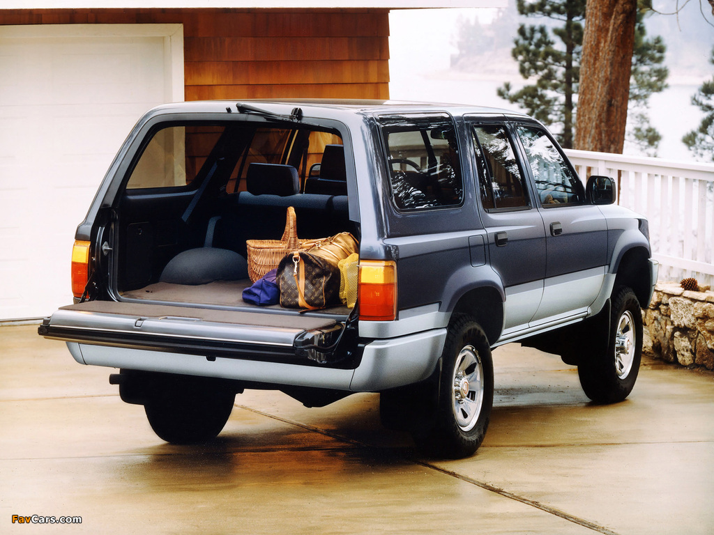 Pictures of Toyota 4Runner 5-door US-spec 1989–92 (1024 x 768)