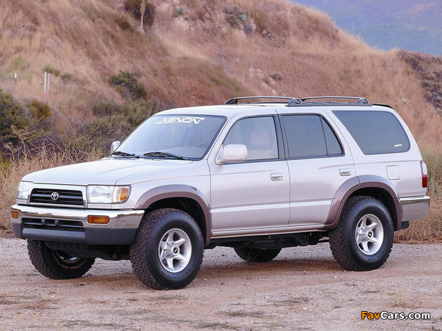 Pictures of Xenon Toyota 4Runner 1996–99 (640 x 480)