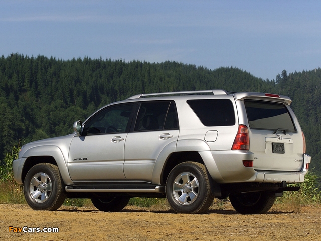 Pictures of Toyota 4Runner Limited 2003–05 (640 x 480)