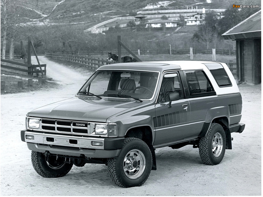 Toyota 4Runner 1984–86 photos (1024 x 768)