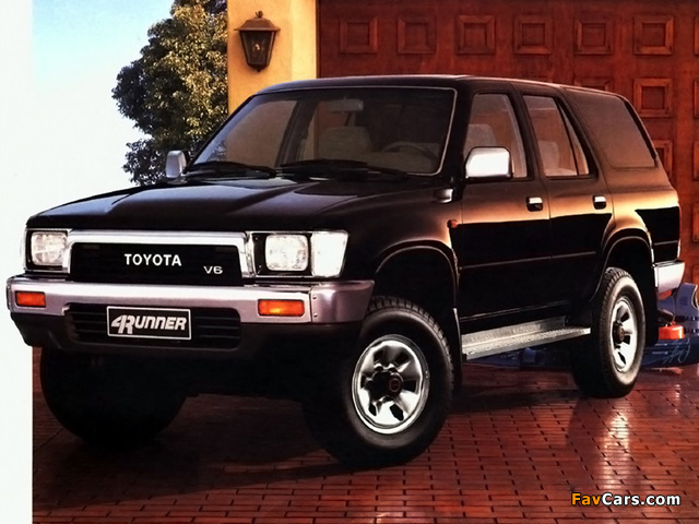 Toyota 4Runner 5-door EU-spec 1989–92 images (640 x 480)