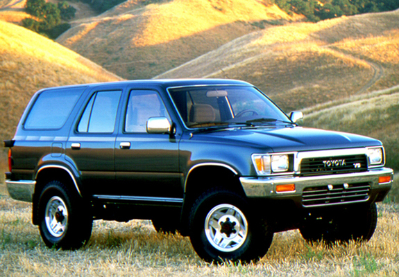 Toyota 4Runner 5-door US-spec 1989–92 pictures