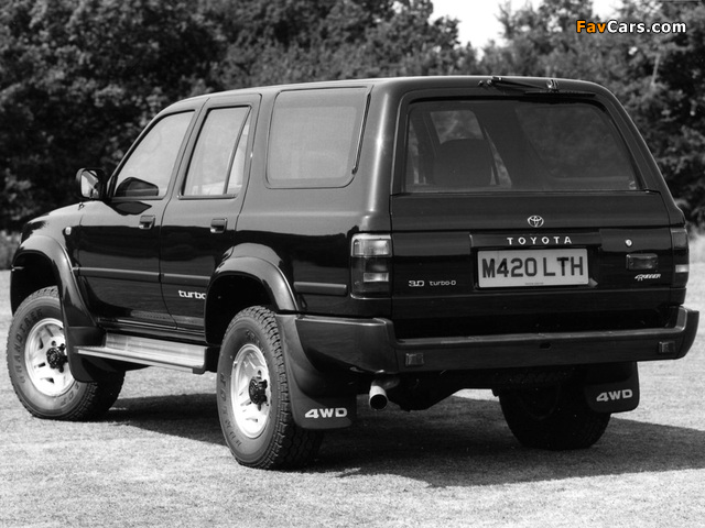 Toyota 4Runner 5-door UK-spec 1992–95 images (640 x 480)