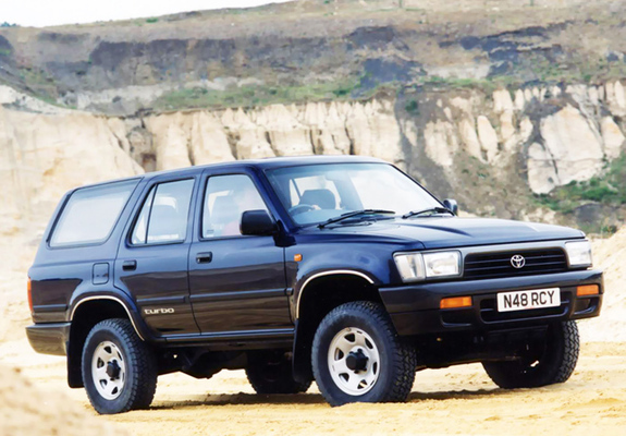Toyota 4Runner 5-door UK-spec 1992–95 photos