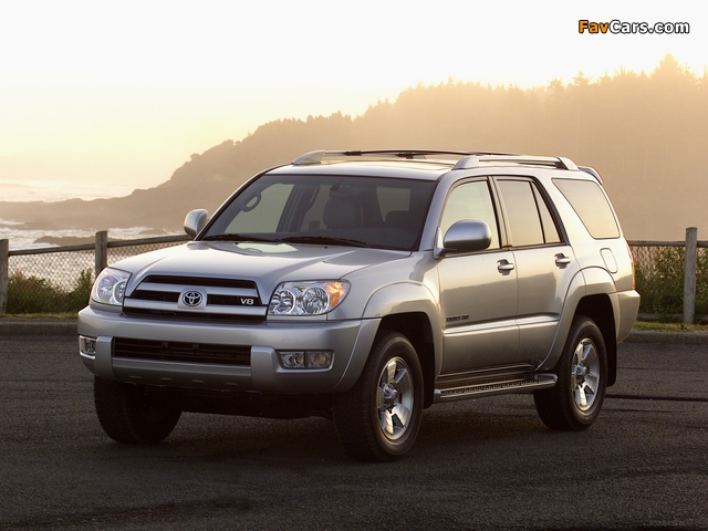 Toyota 4Runner Limited 2003–05 photos (640 x 480)