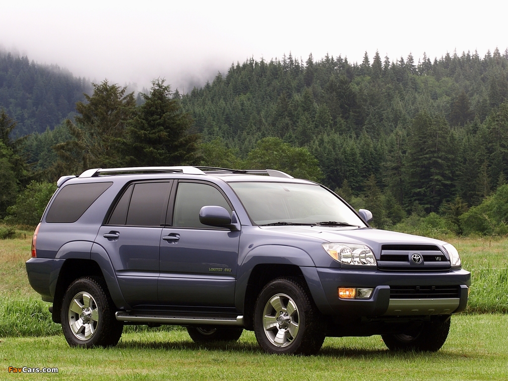 Toyota 4Runner Limited 2003–05 wallpapers (1024 x 768)