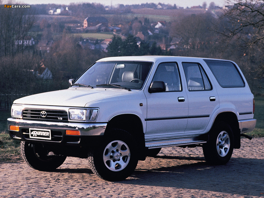 Toyota 4Runner 5-door 1992–95 wallpapers (1024 x 768)