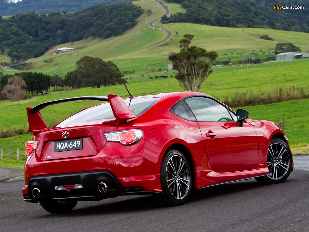 Images of Toyota 86 GTS Aero Package AU-spec 2012 (1024 x 768)