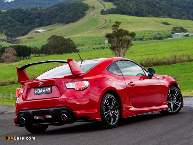 Images of Toyota 86 GTS Aero Package AU-spec 2012 (640 x 480)