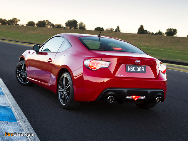 Photos of Toyota 86 GTS AU-spec 2012 (640 x 480)