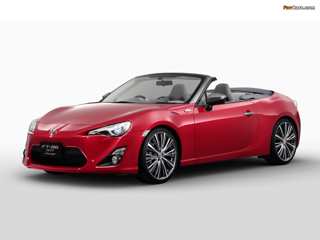 Photos of Toyota FT-86 Open Concept JP-spec 2013 (1024 x 768)