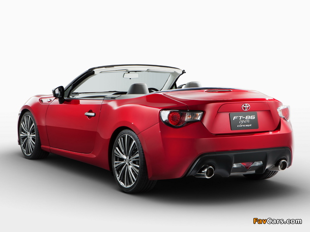 Photos of Toyota FT-86 Open Concept JP-spec 2013 (640 x 480)