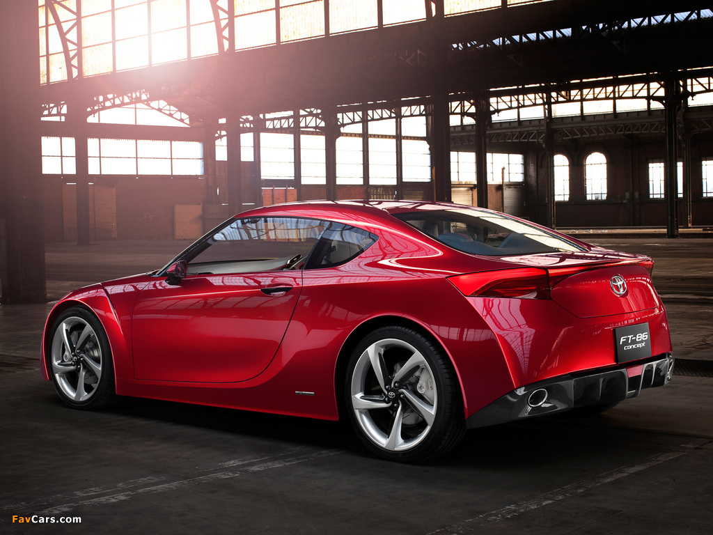 Toyota FT-86 Concept 2009 wallpapers (1024 x 768)
