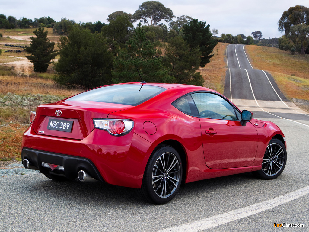 Toyota 86 GTS AU-spec 2012 images (1024 x 768)