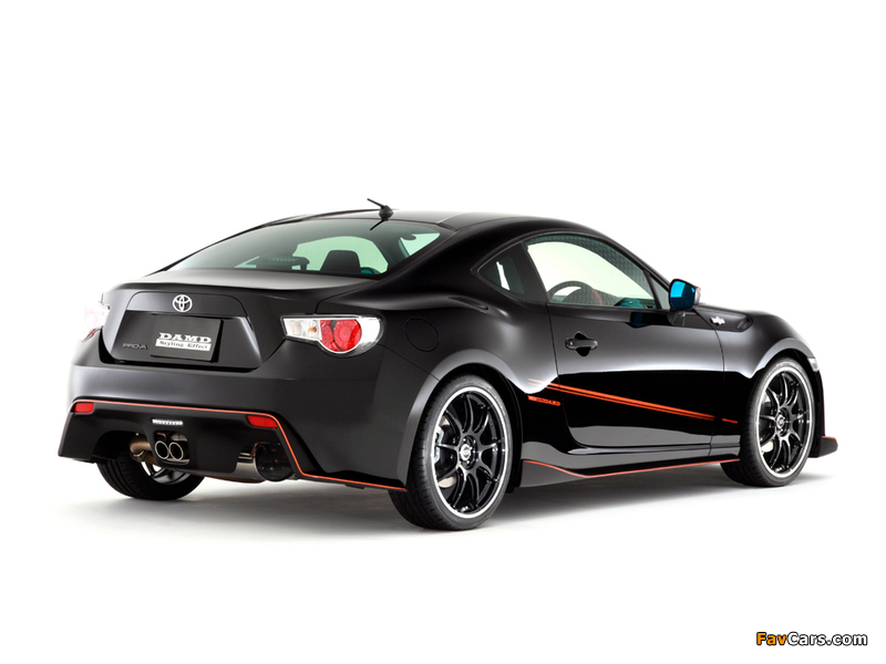 DAMD Toyota 86 Black Edition 2012 images (800 x 600)