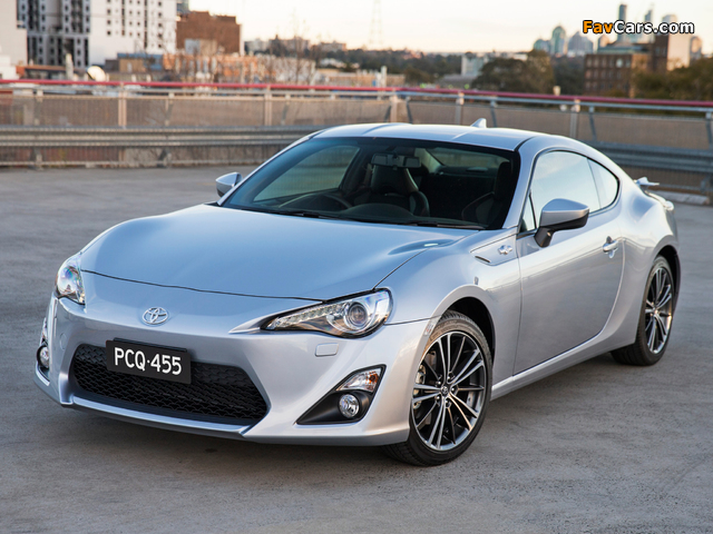 Toyota 86 GTS AU-spec 2012 pictures (640 x 480)