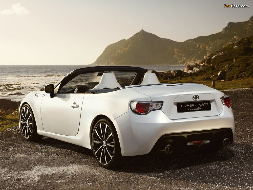 Toyota FT-86 Open Concept 2013 pictures (1024 x 768)