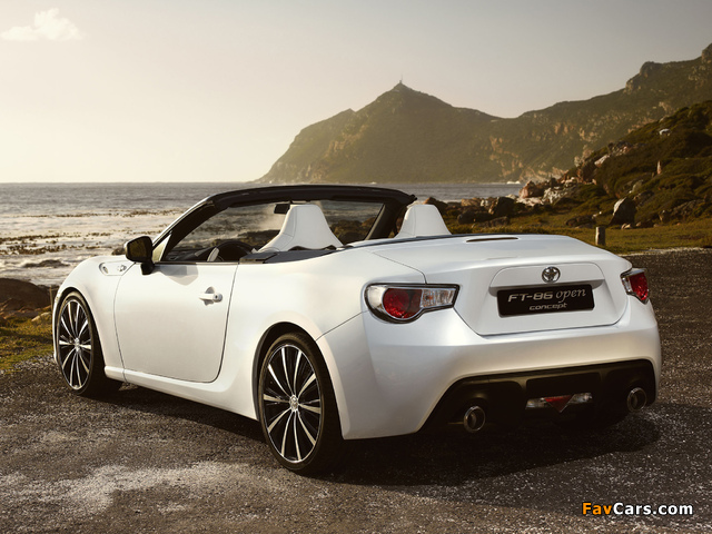 Toyota FT-86 Open Concept 2013 pictures (640 x 480)