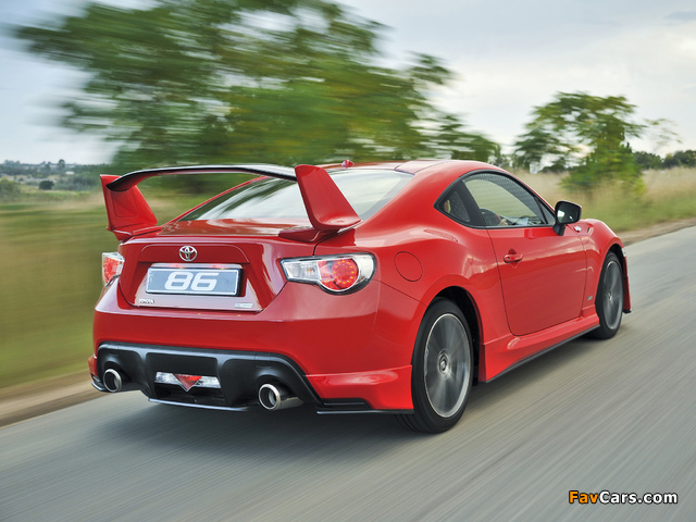 Toyota 86 Limited Edition ZA-spec 2014 pictures (640 x 480)