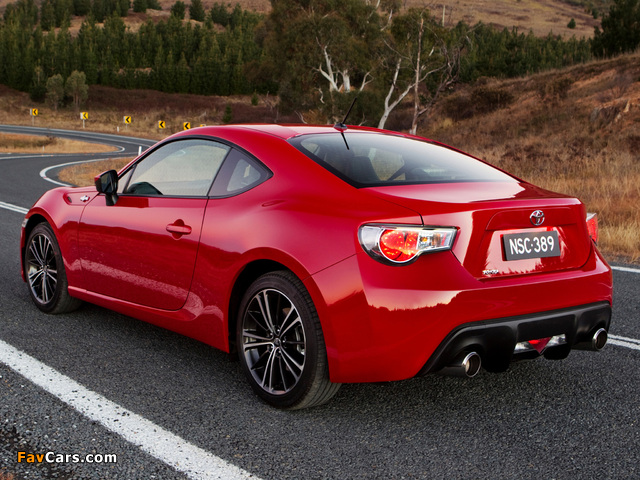 Toyota 86 GTS AU-spec 2012 wallpapers (640 x 480)