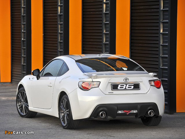 Toyota 86 GTS ZA-spec 2012 wallpapers (640 x 480)