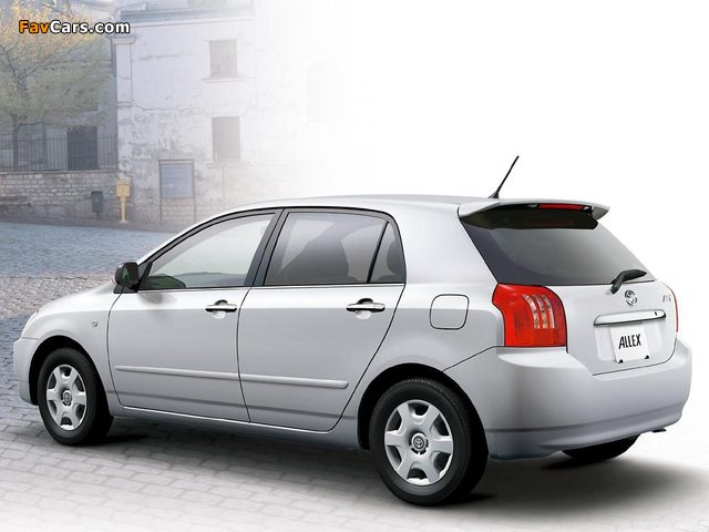 Images of Toyota Allex 2002–04 (640 x 480)