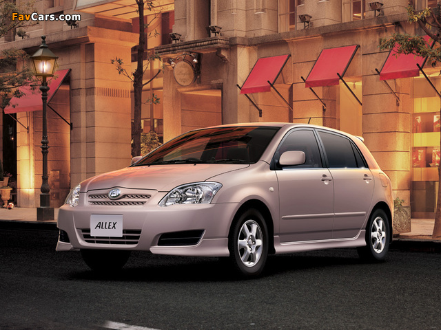 Photos of Toyota Allex 2004–06 (640 x 480)