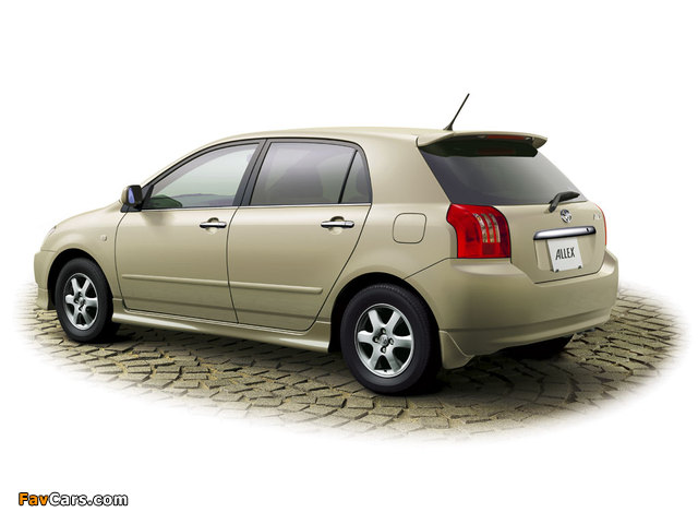 Pictures of Toyota Allex 2002–04 (640 x 480)