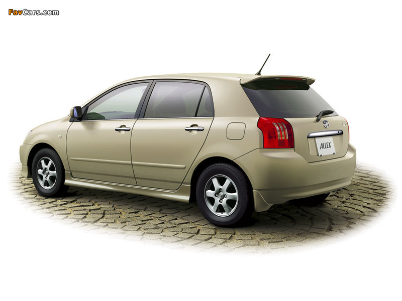 Pictures of Toyota Allex 2002–04 (800 x 600)